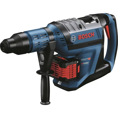 Image of Bosch Professional BITURBO GBH 18V 45 C cordless rotary hammer (impact energy: 12.5 J, incl. connectivity module and adjustable speed levels, excl. rechargeable batteries charger, in case)