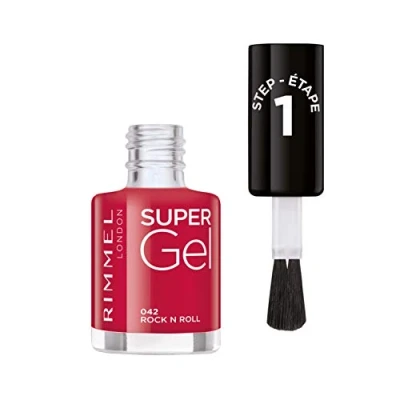 Image of Rimmel Super Gel Nail Polish Rock N Roll