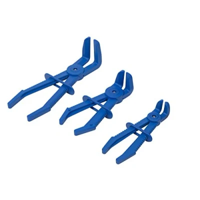 Image of Blue Spot Tools 07923 Offset Hose Clamp Pliers, Blue, 150 mm