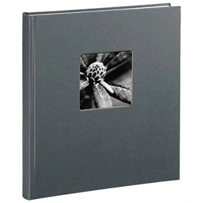 Image of Hama 2117 Fine Art Bookbound Album, 29 x 32 cm, 50 White Pages Grey