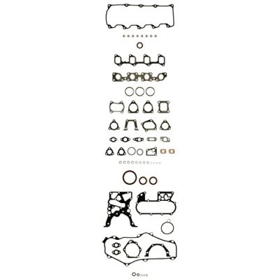 Image of 0411154103, 0411154104, 0411154200, 0411154250, 0411154251 Full Gasket Set, engine AJUSA 51012500 without cylinder head gasket, with valve stem seals