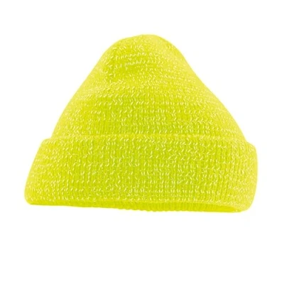Image of Beechfield Reflective Beanie Unisex Styling Graphite Grey