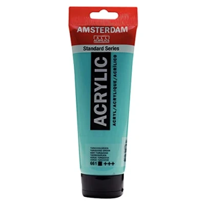 Image of Amsterdam Standard Series Acrylic Tube 250 ml Turquoise Green 661 (17126610)