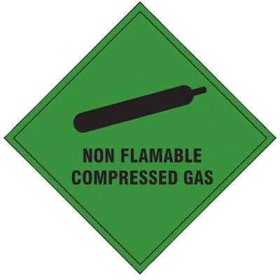 Image of Spectrum Industrial Non Flammable Compressed Gas Sav (100 x 100mm)