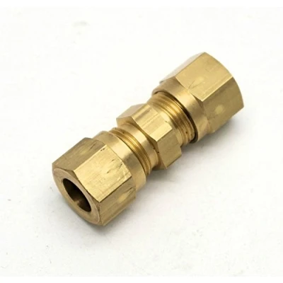 Image of British Made 8mm to Brass Compression Fitting