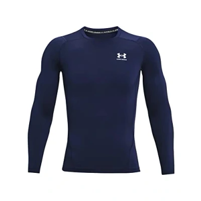 Image of Under Armour Men UA HG Comp LS, Long Sleeve Sports Top, Breathable Sleeved Top for