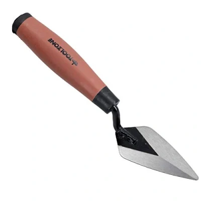 Image of 4 Pointing Trowel for Brick Block Laying Cement Plastering Soft Grip Handle