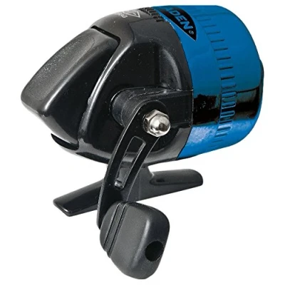 Image of FLADEN 2240 Spincast Closed Faced Thumb Cast Fishing Reel (pre spooled with 8lb line on) [11 401]