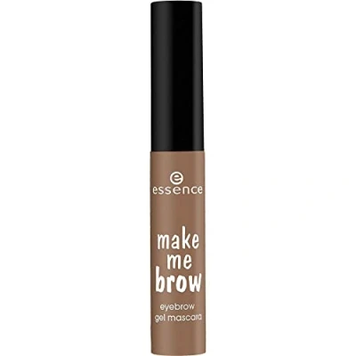 Image of essence cosmetics Make Me BROW Eyebrow Gel Mascara, Eyebrows, with Filling Fibres, No. 01 Blondy Brows, Nude, Vegan, Microplastic Particles Free, Nanoparticles Free (3.8 ml)