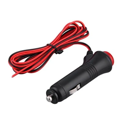 Image of 12V 24V Male Car Lighter Socket Plug Connector On Off Switch