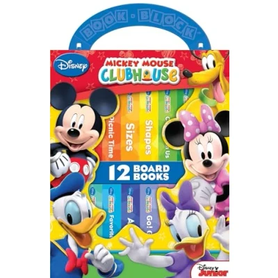 Image of Disney Junior Mickey Mouse Clubhouse My First Library Board Book Block 12 Set PI Kids: Books