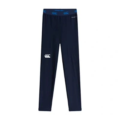 Image of Canterbury Kids Thermal Leggings Baselayer Bottoms Navy S