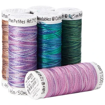 Image of Sulky Sampler 12wt Cotton Petites Second, 2nd Most Popular Assortment