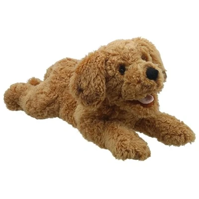 Image of Wilberry The Puppet Company Playful Puppy Golden Cockapoo Dog Hand PC003011