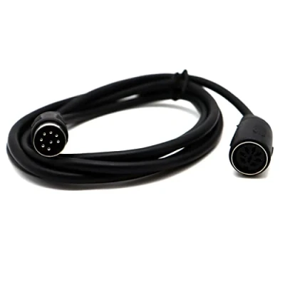 Image of LOKEKE 8 Pin Din MIDI Cable, Male to Female Cable Cord Wire Audio Socket Compatible with Bang Olufsen PowerLink MK2(M F)