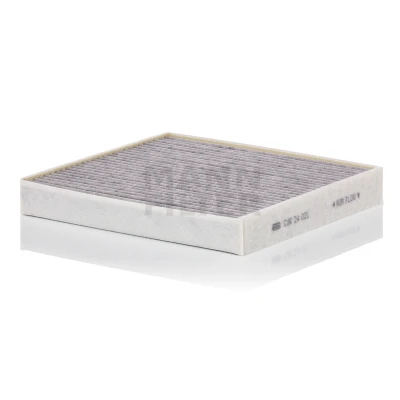 Image of 5A06B97, 64115A4FF59, 64115A547D9 Pollen Filter MANN CUK 24 021 Activated Carbon 217mm 240mm 32mm