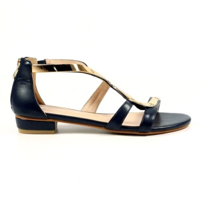 Image of Ladies Girona Navy Sandal 4
