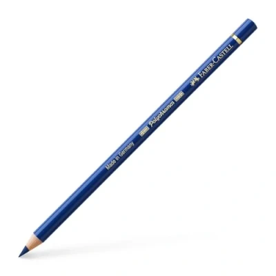 Image of Faber Castell Art &amp; Graphic Polychromos Colour Pencil, (151), Helio Blue Reddish, For Art, Craft, Drawing, Sketching, Home, School, University, Colouring