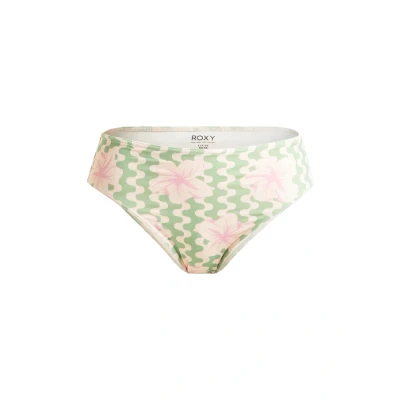 Image of Roxy Hibiscus DAZE Bikini bottoms, Women&#039;s, Size: Medium, Green