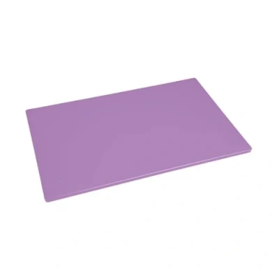 Image of Hygiplas Anti bacterial Low Density Chopping Board Purple 450x300x10mm
