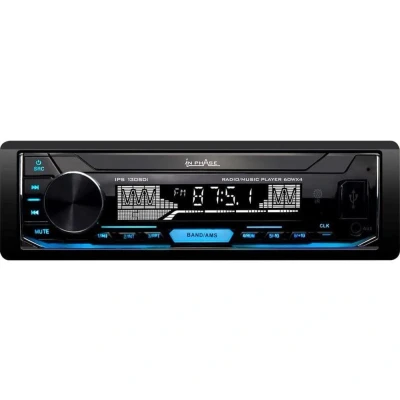 Image of IN PHASE IPS 130SDi FM Bluetooth Car Stereo with Remote Control Black, Black