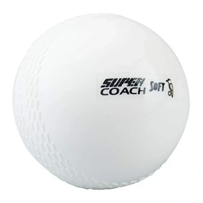 Image of Kookaburra Supercoach Soft Ball, White,