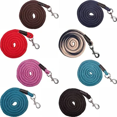 Image of HKM 547052 Knitted Aachen with Lobster Claw Clasp Length 180 cm Dark Blue
