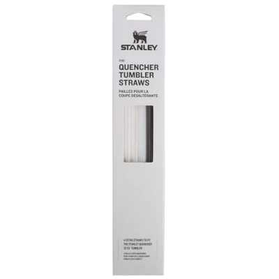Image of Stanley Reusable Quencher Straws 4 Pack of BPA Free, for Clean Drinking Perfect Stanley&#039;s 30oz Tumblers Core
