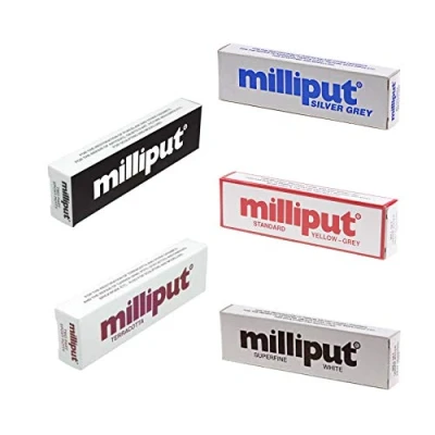 Image of Milliput Epoxy Putty All Grades Standard/Silver grey/Superfine/Black/Terracotta