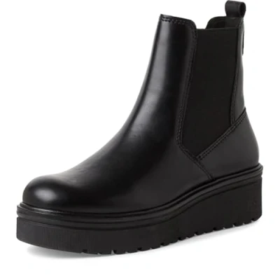 Image of MARCO TOZZI Women&#039; Chelsea 2 25807 43 Boot, Black, 4 UK