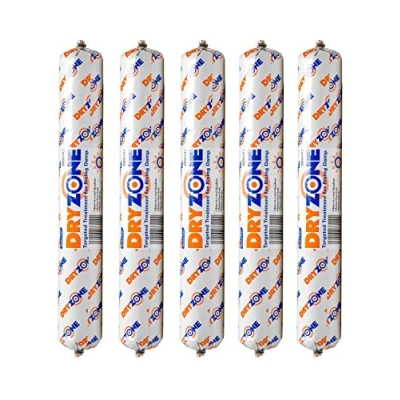 Image of Dryzone Damp Proofing Cream (DPC) 5 x 600ml High Strength Injection for Rising Treatment. BBA &amp; WTA Approved
