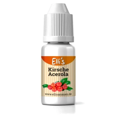 Image of Ellis Flavours Cherry (Acerola) Food Flavouring Liquid for and Liquids, Baking, Cooking, such as Porridge Cottage Low Calorie