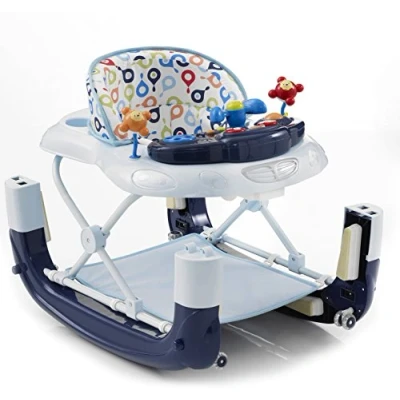 Image of MyChild Walk&#039;n&#039;Rock 2 in 1 Baby Walker Blue