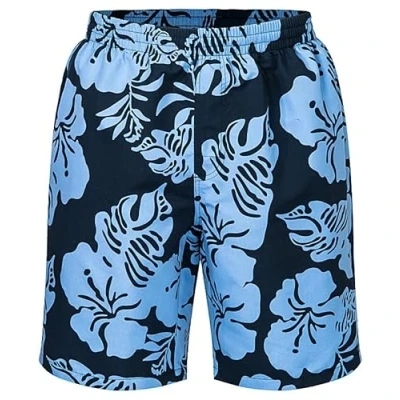 Image of bugatti Men&#039;s Modern Swimming Shorts with Inner Briefs, XXL, Blue (100% Polyester), Bottom only, Floral Pattern
