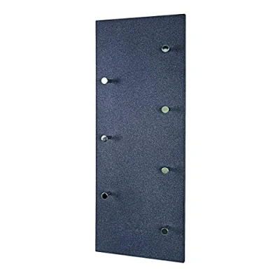 Image of HAKU Mobel Wardrobe Chrome, Granite Finish, Mdf, Metal Size: W 80 cm X H 30 D 6 cm, Style: Modern