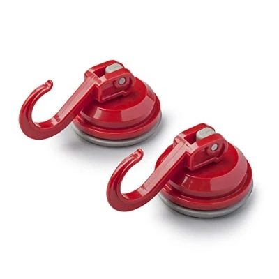Image of Zeal Suction Hooks, Red, Large