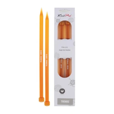 Image of Knit Pro 35 cm x 10.00 mm Single Pointed Needles, Multi Colour