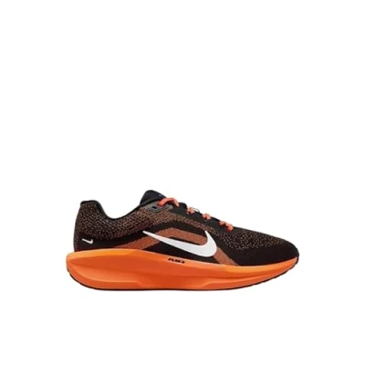 Image of Nike Performance Winflo 11 Road running shoes, Men&#039;s, Size: 10, Black/white/anthracite/total orange/mandarin shoes