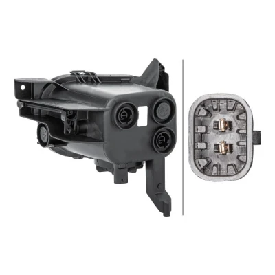 Image of 13261949 Fog Lights HELLA 1NA 354 680 021 Right 12V with bulb VAUXHALL: Corsa Mk3