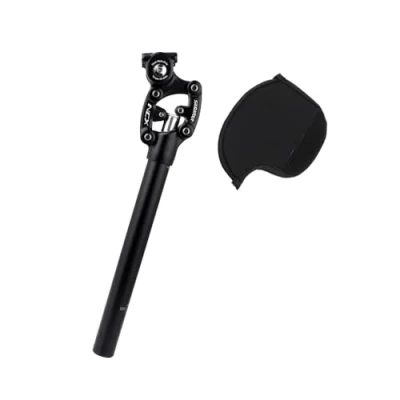 Image of SR SUNTOUR SP12 NCX Suspension Seat Post with Protective Cover 27.2X350mm,Black