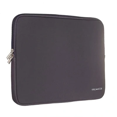 Image of König Design Laptop Bag Sleeve 14 Inch Shockproof Notebook Protective Case PC Grey