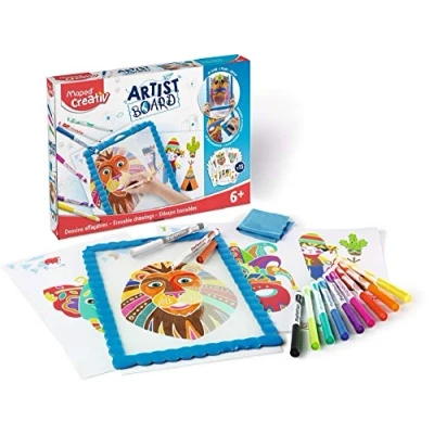 Image of Maped Creativ Transparent Artist Board Perfect for Drawing and Fun Artistic Kids Activities 6+