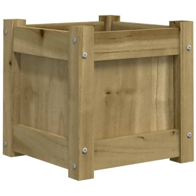 Image of vidaXL Garden Planter 31x31x31 cm Impregnated Wood Pine