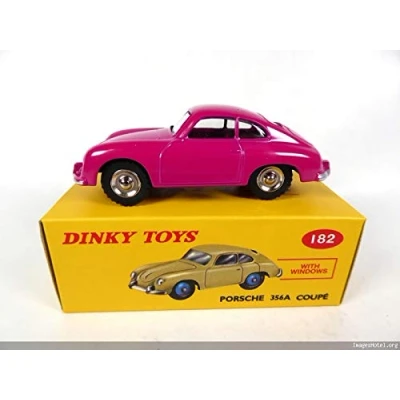 Image of OPO 10 DINKY TOYS DeAgostini Car compatible with PORSCHE 356A PINK 182