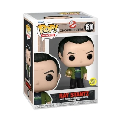 Image of Funko POP! Movies: Ghostbusters: Frozen Empire Ray Stanzt Glow In the Dark Collectable Vinyl Figure Official Merchandise Toys for Kids &amp; Adults Movies Fans