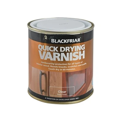 Image of Blackfriar QDDVCM250 Quick Drying Duratough Interior Varnish Clear Matt 250ml