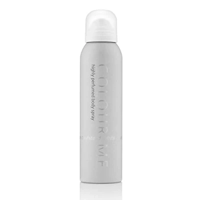 Image of COLOUR ME White 150ml Body Spray Perfume for Men. Luxury Fragrance Mens Aftershave, Long Lasting Men by Milton Lloyd