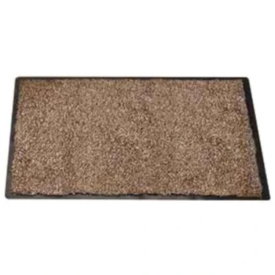 Image of Mocha Framed Ulti Mat Highly Absorbent Doormat 75x45cm
