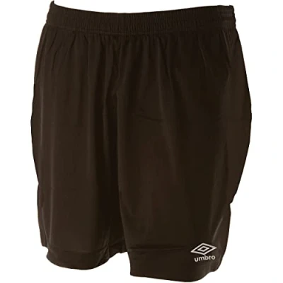 Image of Umbro New Club Unisex Shorts, unisex_adult, 64505U, black, XXL