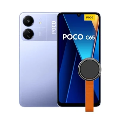 Image of POCO C65 Purple Smartphone 8+256G MediaTek Helio G85 processor,Smooth 6.74490Hz display,18W fast charging(UK Version+2 Years Warranty)